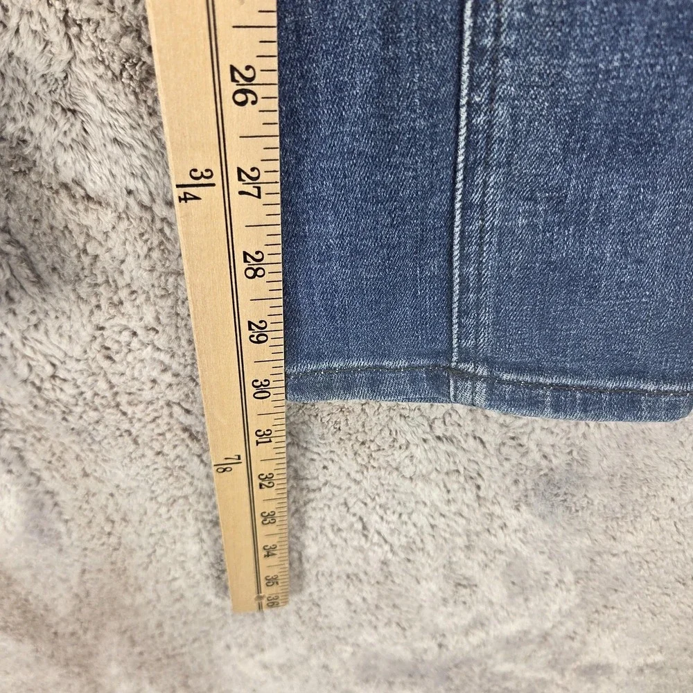 Diesel Jeans Mens 28x30 Blue Sleenker Slim Skinny Button Fly Stretch Denim 084UI